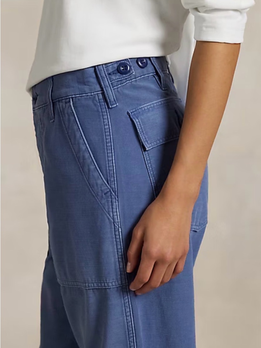 Polo Ralph Lauren Ricky Crop Pant - Picture 3 of 13